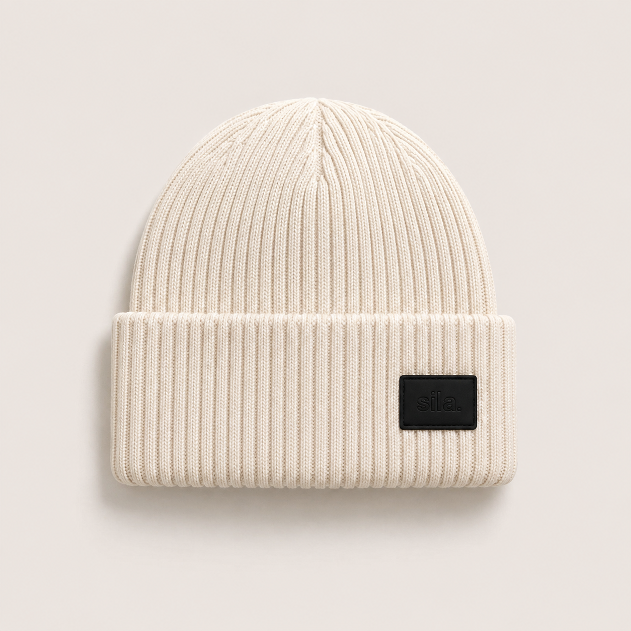 Heritage Beanie — off white